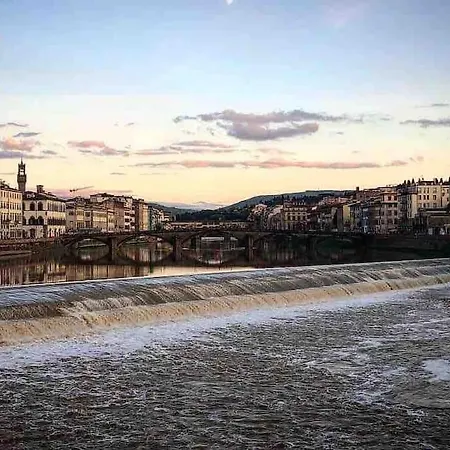 Dandy On The Arno River Florence
